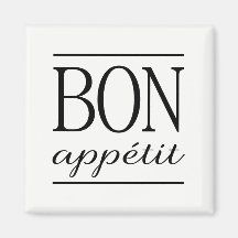 BON APPETIT 黒と白のタイポグラフィの引用
