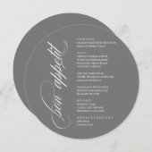 Bon Appetit elegant Menu メニュー (正面/裏面)