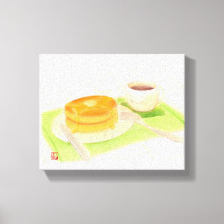 Bon appétit "pancake" キャンバスプリント