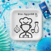 Bon Appetit paper plates  ペーパープレート (パーティー)