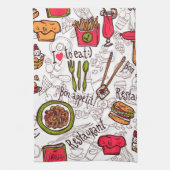 Bon Appetite キッチンタオル (縦)