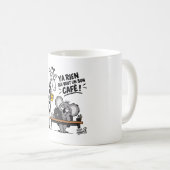 Bon Café – Funny Giraffe & Koala コーヒーマグカップ (正面右)