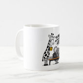 Bon Café – Funny Giraffe & Koala コーヒーマグカップ (正面左)
