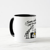 Bon Café – Funny Giraffe & Koala Mug マグカップ (正面左)