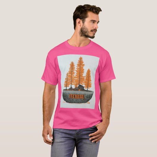 Bon Iver Tシャツ (正面フル)