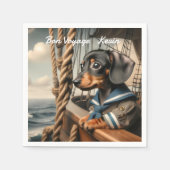 BON VOYAGE スタンダードカクテルナプキン (正面)