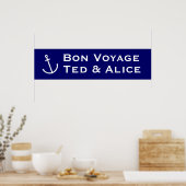 Bon Voyage Banner ポスター (キッチン)