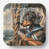 BON VOYAGE CARD ペーパープレート (正面)