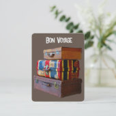 Bon Voyage/Goodbye/退職ヴィンテージ荷物 シーズンカード (スタンド正面)