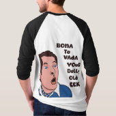 Bona to vada Tシャツ (裏面)