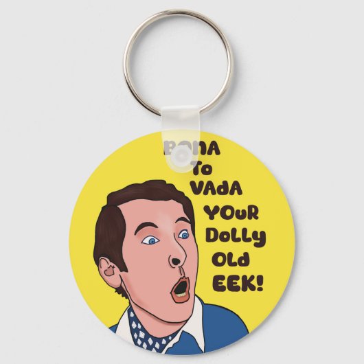 Bona to vada Tシャツ キーホルダー (正面)