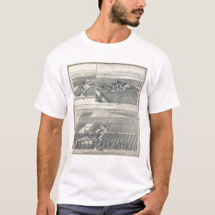 Bonacourt牧場、ワシントン州のコロニー、カリフォルニア Tシャツ