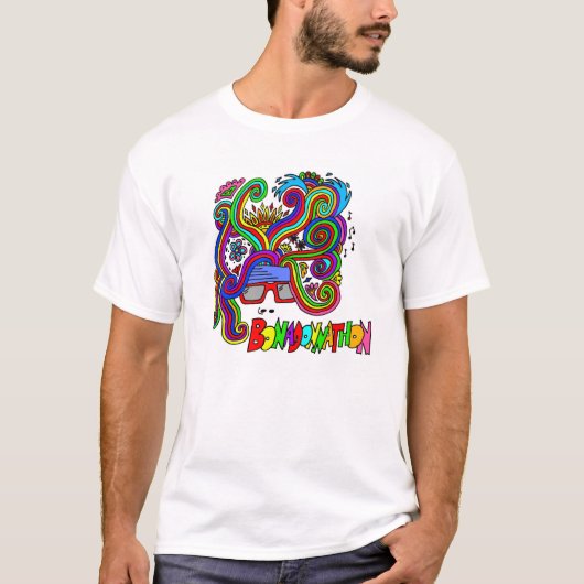 Bonadonnathon 2012は!リミックスします!! tシャツ (正面)