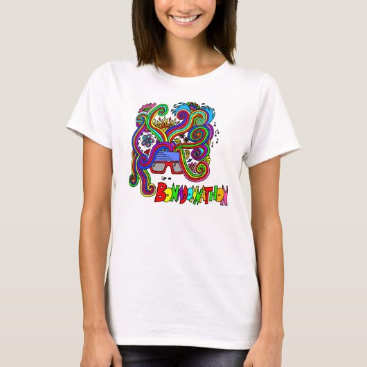 Bonadonnathon 2012は!リミックスします!! tシャツ (正面)