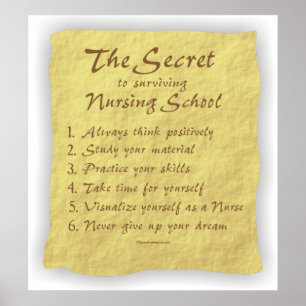 BonafideNurse_-_Secret_to_Surviving_Nursing_School ポスター