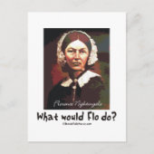 BonafideNurse_-_What_will_Flo_do ポストカード (正面)