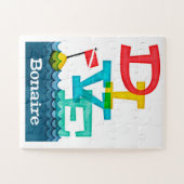 Bonaire Dive - Colorful Scuba ジグソーパズル (横)