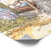 Bonaire fish shack sold out ポスター (角)