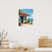 Bonaire fish shack sold out ポスター (キッチン)