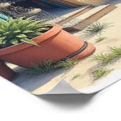 Bonaire fish shack sold out ポスター (角)