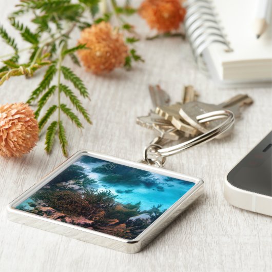 Bonairean礁 キーホルダー (側面)