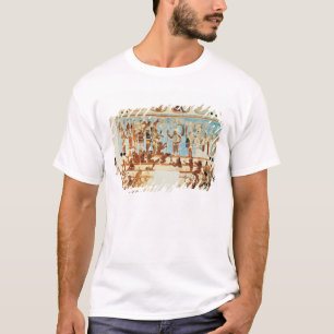 Bonampakからの壁絵画のコピー Tシャツ