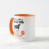 Bonanza Sirloin Pit, Skokie, Illinois. マグカップ (正面左)