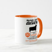 Bonanza Sirloin Pit, Skokie, Illinois. マグカップ (正面右)