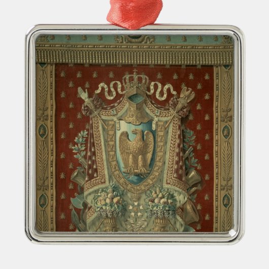 Bonaparteの勉強のタペストリーのためのデザイン メタルオーナメント (正面)