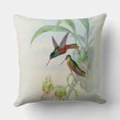 Bonaparteの星はハチドリに向かいました(つけられる着色される クッション (裏面)