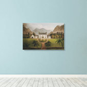 Bonaparte's Mal-Maison at St. Helena, 1821 キャンバスプリント (インサイチュ (ウッドフロア))