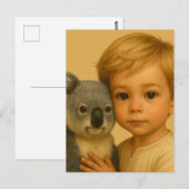 Bond of the Wild and Innocent (Koala) ポストカード (正面/裏面)