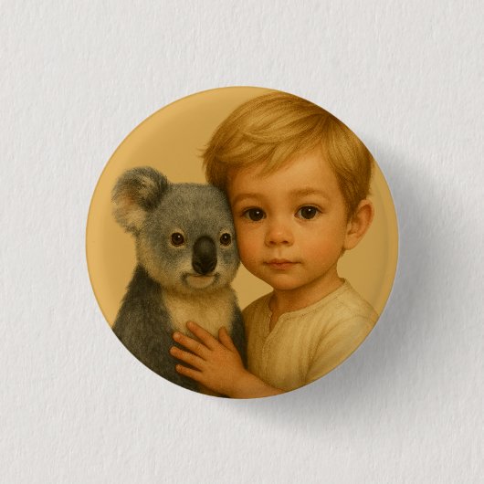 Bond of the Wild and Innocent (Koala) 缶バッジ (正面)
