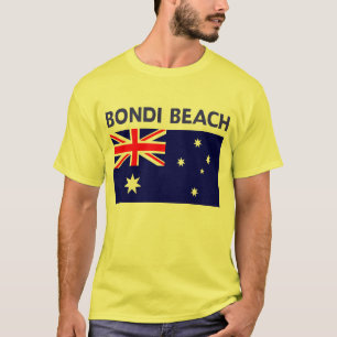 BONDIのビーチのオーストラリアTシャツおよびプロダクト Tシャツ