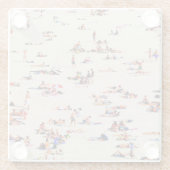 Bondiの水浴者、2016年の(写真) | SVPのイメージ ガラスコースター (裏面)