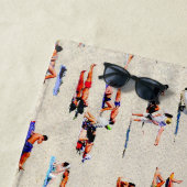 Bondiの水浴者、2016年の(写真) | SVPのイメージ ビーチタオル (インサイチュ)