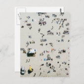 Bondiビーチの空中表示，シドニーAustralia ポストカード (正面/裏面)