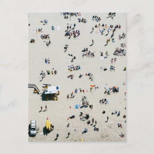 Bondiビーチの空中表示，シドニーAustralia ポストカード (正面)