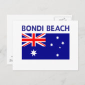 BONDIビーチオーストラリアTシャツと製品 ポストカード (正面/裏面)