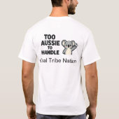 Bondi Australia Retro Surf T-Shirt  Tシャツ (裏面)