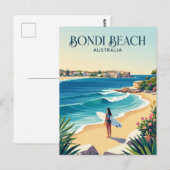 Bondi Beach Australia ポストカード (正面/裏面)