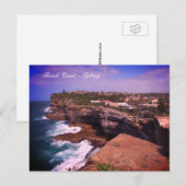 Bondi Coast panorama, Sydney – オーストラリア ポストカード (正面/裏面)