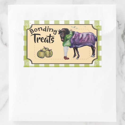 bonding treats 長方形シール (バッグ)