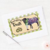 bonding treats 長方形シール (封筒)