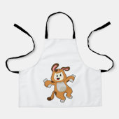 Bone as Rabbitの犬 エプロン (正面)