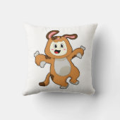 Bone as Rabbitの犬 クッション (裏面)