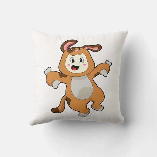 Bone as Rabbitの犬 クッション (裏面)