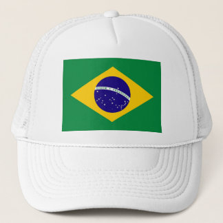 Boné com estampa da bandeira do Brasil. キャップ