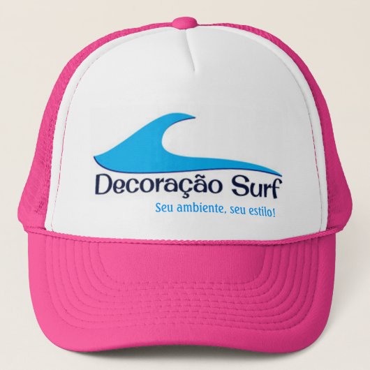 Boné Decoração Surf キャップ (正面)