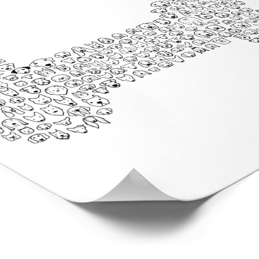 BONE DOG漫画 ポスター (角)